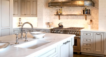 Kitchen hood for a Spanish Revival Estate