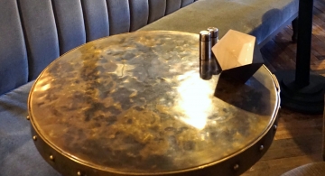 Brass Bistro Tables