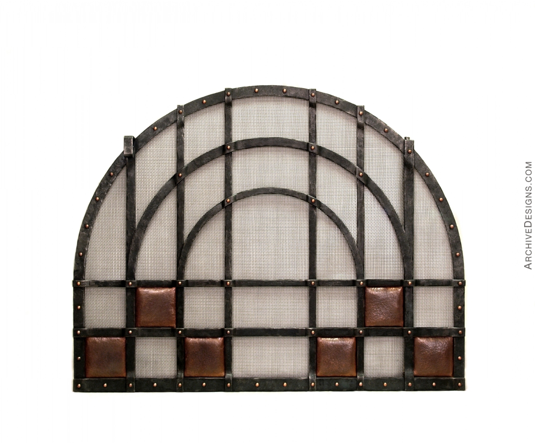 Arched Fireplace Screen Archive Designs